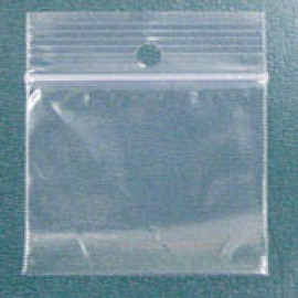 2 Mil. Reclosable Poly Bags w/ Hang Hole