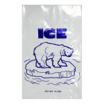 12" x 21"   - 2 Mil ice Bag; 1,000/case