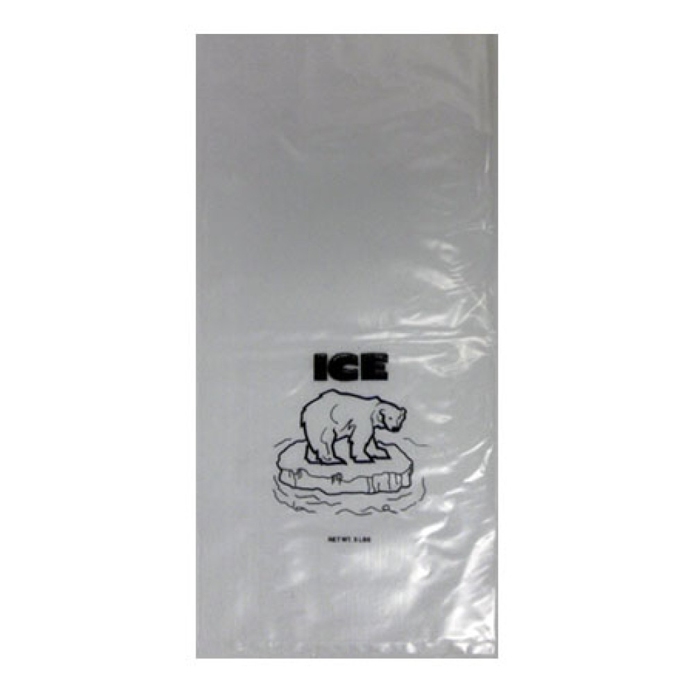 9" x 18"   - 2 Mil ice Bag; 1,000/case