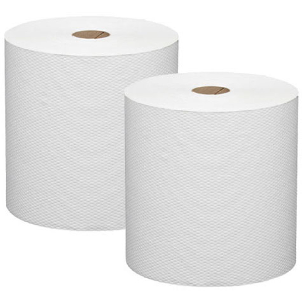 Bouquet Hard Roll Paper Towels; 6 rolls/case