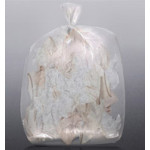 22" x 14" x 58"   55 Gallon 1.2 Mil Clear Trash Can Liners; 100/case