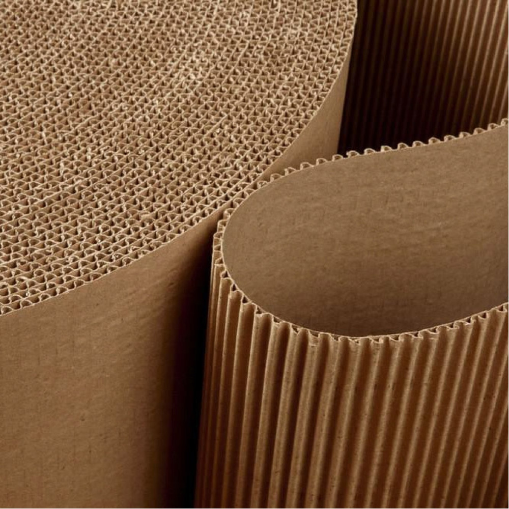 48" Singleface Corrugated; 250 ft/roll