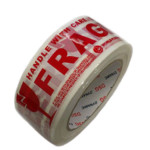 2" x 110 YD  - Printed Tape "fragile handle with care"; 36 rolls/case