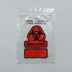 6" x 9"  - 2 Mil. 3 Wall Reclosable Specimen Bag w/Document Pouch and Tear Function; 1,000/case