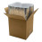 10" x 10" x 10" Foil Bubble Insulated Liner w/Adhesive Tape