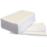 Bouquet White Multifold Paper Towels; 12 packs/case