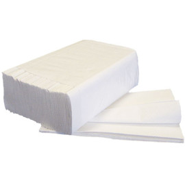 Bouquet White Multifold Paper Towels; 12 packs/case