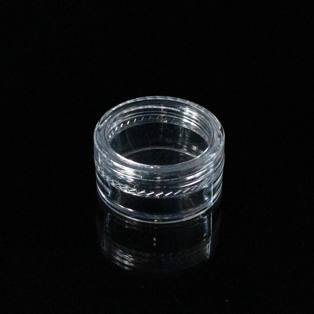 5ML Plastic Jar w/Screw Top Lid ; 1,000/case