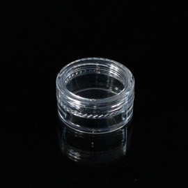 5ML Plastic Jar w/Screw Top Lid ; 1,000/case