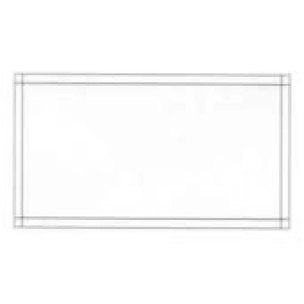 4-1/2" x 9" UnPrinted Packing List Envelope - End Loaded; 1,000/case