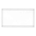 4-1/2" x 9" UnPrinted Packing List Envelope - End Loaded; 1,000/case