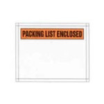 7" x 5-1/2" Printed Packing List Enclosed Envelope; 1,000/case