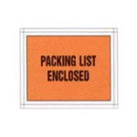 7" x 5-1/2" Printed Packing List Enclosed -  Full window Envelope; 1,000/case