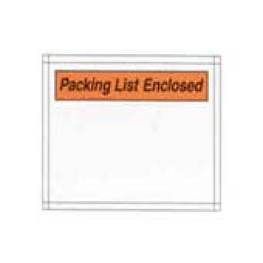 4-1/2" x 6" Printed Packing List Enclosed Envelope; 1,000/case