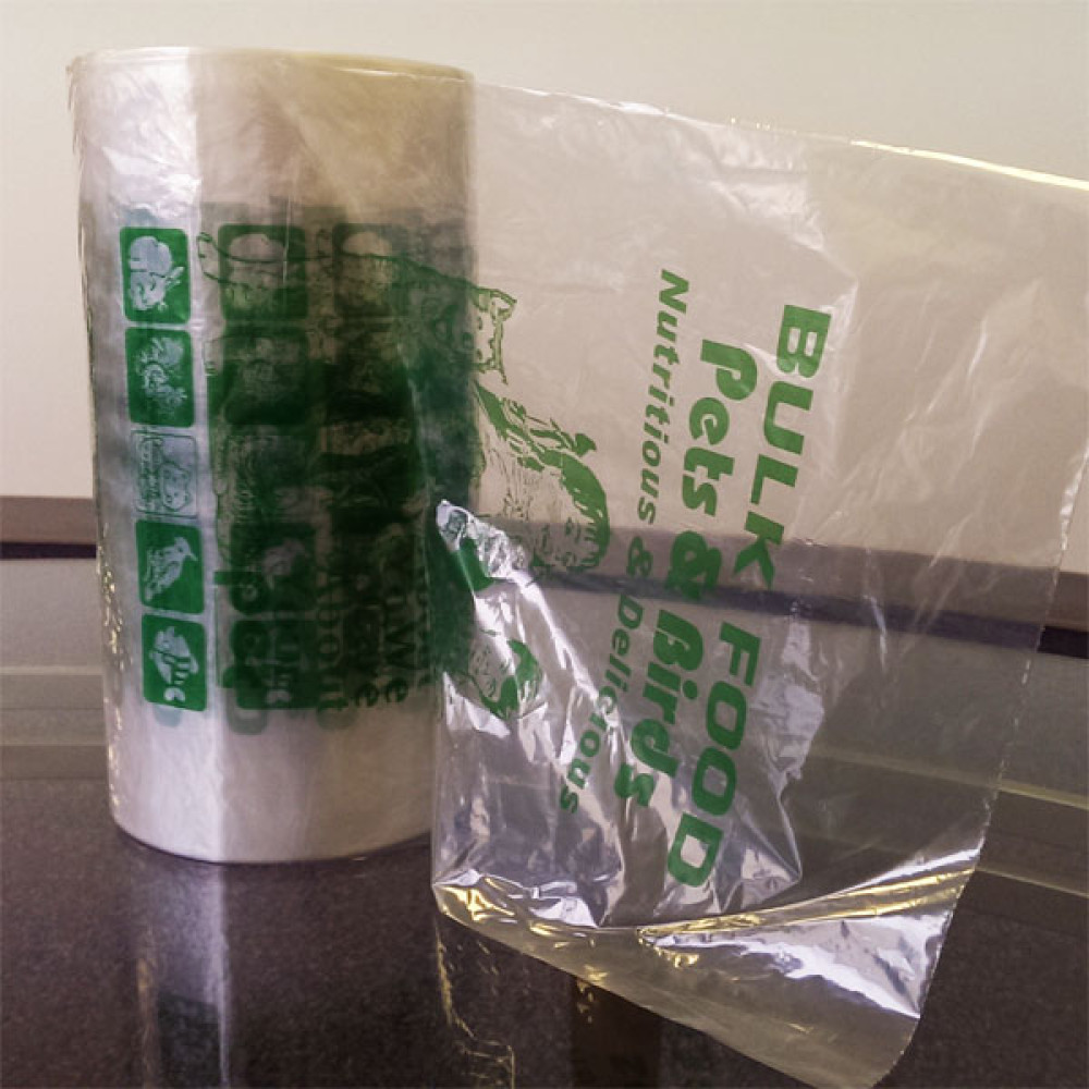 11" x 17" - 1 Mil. Printed Produce Bag; 3,000/case