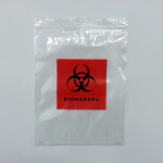 6" x 9"  - 2 Mil. 3 Wall Reclosable Specimen Bag w/Document Pouch; 1,000/case