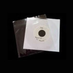 12-3/4" x 12-3/4" - 3 Mil. Polypropylene LP Record Sleeve; 1,000/case