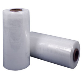 18" x 1500'  90 Gauge Blown Stretch Film; 4 rolls/case
